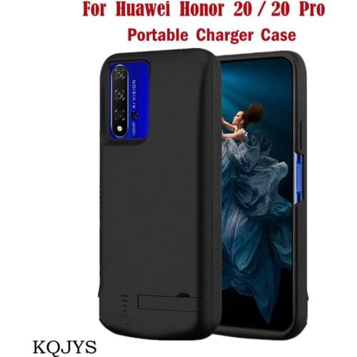 Portable Battery Charger Case For Huawei Honor 20 Battery Case External Power Bank Smart Charging Power Cover For Honor 20 Pro