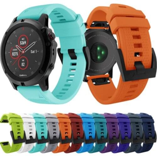 Suitable for Garmin Jiaming Fenix5 Plus Approach S60 Forerunner935 strap silicone 22mm