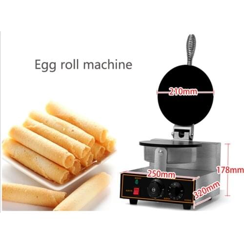Commercial Snack Food Manual Egg Roll Making Machine/Egg Roll Maker