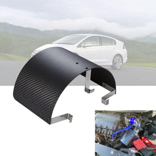 Universal Car Accessories Air Intake Heat Shield For 2.5''-5'' Neck Neo chrome Air Filter Cone Heat Shield Stainless Steel