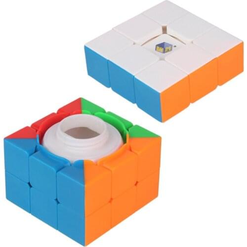Yuxin Box 3x3x3 Magic Cube Hollow Storage Box Cube 3Layers Speed Cube Professional Puzzle Toys For Children Kids Gift