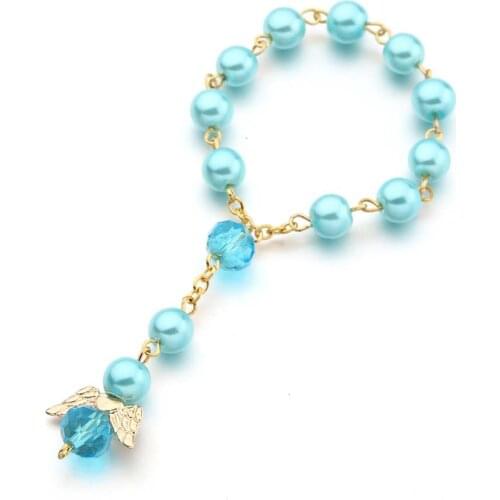 10pcs Baby Shower Baptism Gift Bracelet Christening Favor Return Gift Girl Boy Party Favor Cute Giveaway Souvenir