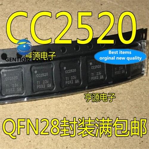10Pcs CC2520RHDR CC2520 QFN28 Radio frequency transceiver chip in stock 100% new and original
