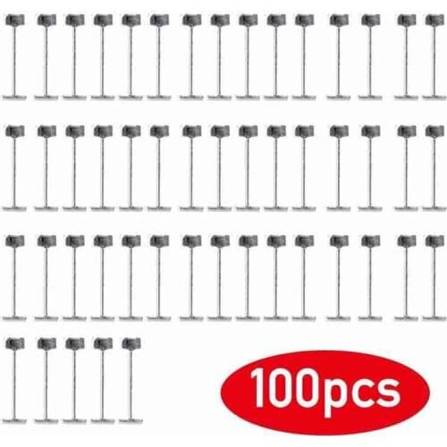 100pcs Flat Ceramic Floor Wall Construction Tools Reusable Tile Leveling System Kittile Leveling System Kit For Tile