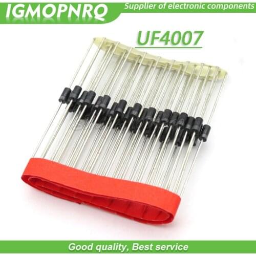 100PCS SMD US1M UF4007 1A/1000V DIP SMA fast recovery diode rectifier New Original