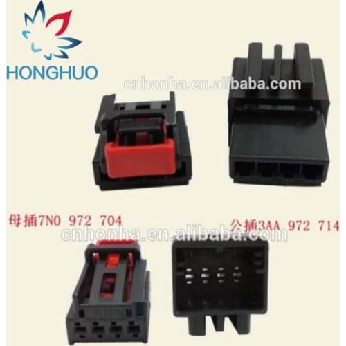 2 pcs female 7N0972704 and 2pcs 3AA972714 male plug Car Taillight Chair connector for ar Tail lamp