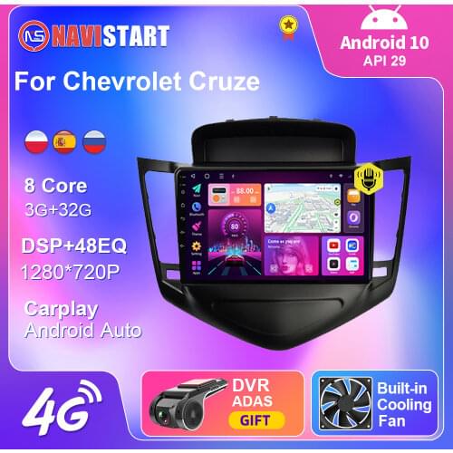 Android 10 For Chevrolet Cruze 2008-2014 Car Radio Multimedia Video Player Navigation 2 din Car Android Auto Carplay No dvd