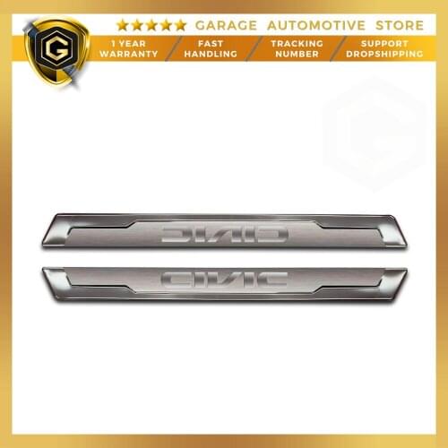 For Honda Civic Front Door Sill 2 Piece