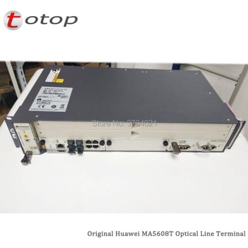 HUAWEI OLT MA5608T 1G GPON EPON With 1*MCUD *MPWD MPWC AC And DC Power Board, 1*GPBD GPFD 8*16 Ports GPON With C+ SFP Module