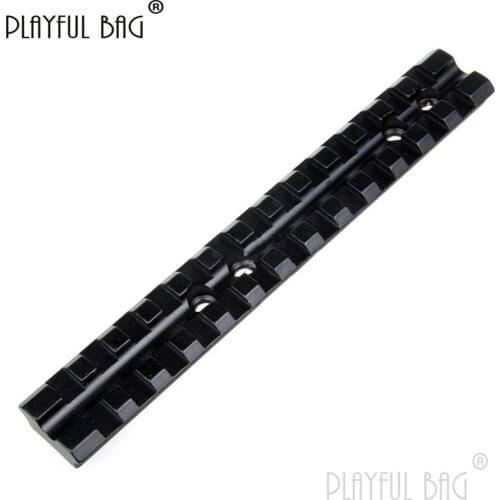 PB Playful bag CS Long Rail Upgrade Material 20MM rail Gel ball gun accessory DIY toys equipment QE24S