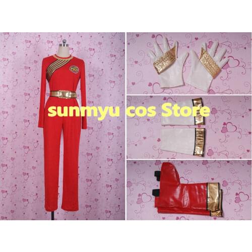 Hyakujuu Sentai Gaoranger Gao Red Kakeru Shishi the Blazing Lion Cosplay Costume Custom Size Halloween