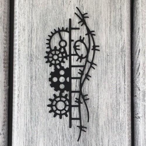 ArtScrap Steampunk Element For Man Metal Cutting Dies DIY Scrapbooking Card Decorative Die Cuts