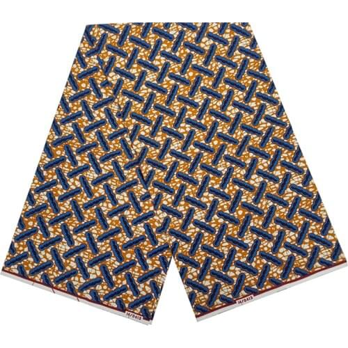 Real Soft Breathable Africain Dress Material Fabric For Sewing 100%Cotton Veritable Wax Ankara Printed Fabrics Per Meter VL 707