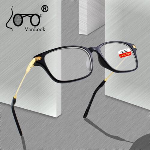 Transparent Spectacles for Myopia Antistress Glasses To View Shortsightedness Optics Frame -100 -150 -200 -250 -300 -350 -400