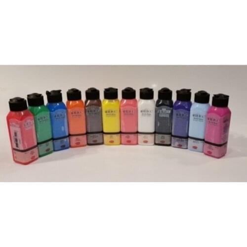 Main Colors Acrylic Paint 12'li Set 140 ml School Picture Art Leisure
