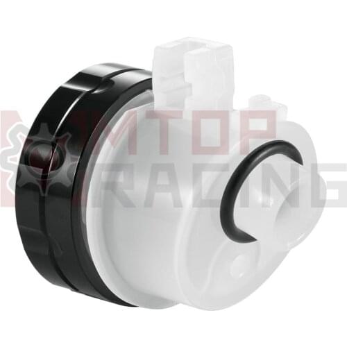 Clutch Fluid Reservoir Tank Black Oil Cup Aluminium For Suzuki SV1000 (2003 2004 2005 2006 2007) TL1000 (1998 1999 2000 2001 02)