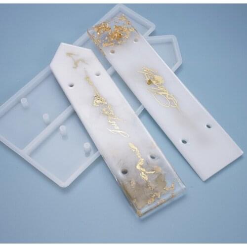 New Doorplate Silicone Mould DIY Crystal Epoxy Mould Listing Self-made Signage Business Doorplate decorations for epoxy resin