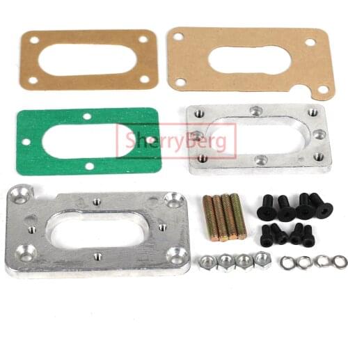 SherryBerg Fajs EMPI Weber Carburetor Adapter Plate Kit for Mazda B2000 B2200 Use to Install 38x38 38 Dges Dgas Dgs Carburettor