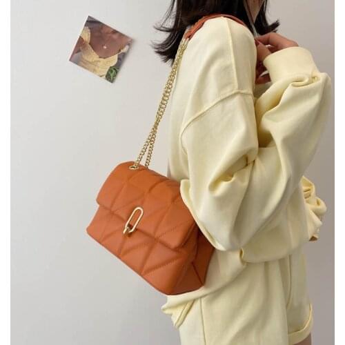 Thread Chain Fashion Shoulder Bags for Women Brand Designer Luxury Ladies Crossbody Bag Party Sling Flap Purses and Handbags New