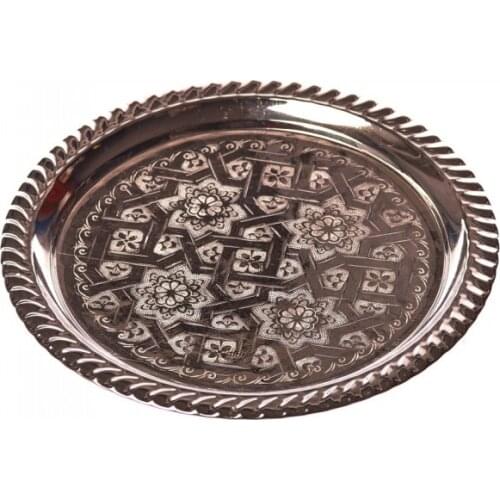 Etched Arab Tray for Tea - Labrado Edge - Great Quality