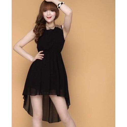 New Women 2020 Summer Autumn Fashion Plus size 3xl Sequins Short Dresses sleeveless vest Vestidos Knee-Length dress black red