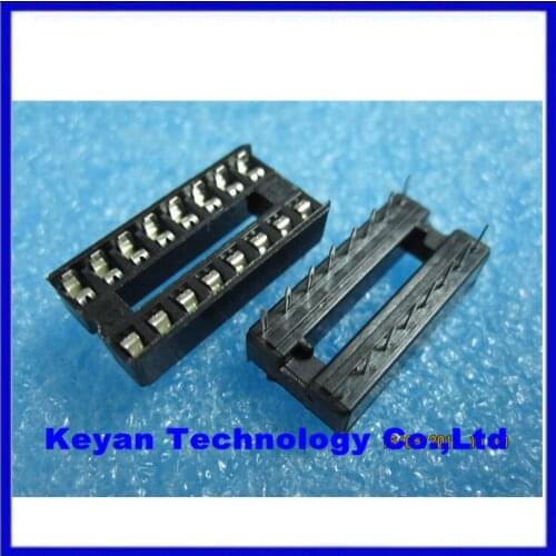 10pcs 16 Pin DIP SIP IC Sockets Adaptor Solder Type