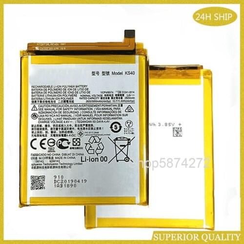 3000mAh KS40 battery For Motorola Moto KS40 Replacement Li-Polymer Battery Mobile Phone Battery
