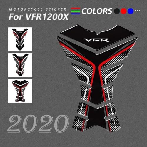 3D Motorcycle Stickers For Honda VFR800F VFR1200X VFR1200F 2016 2017 2018 2019 2020 Gas Oil Fuel Tank Pad Protector Decal