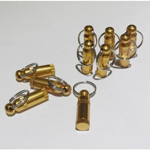 Pet Dog Cat Address Label Barrel Storage Identification Tube ID Tags Pet ID Barrel Tag Address Name Label Tube Key Rings 1PC