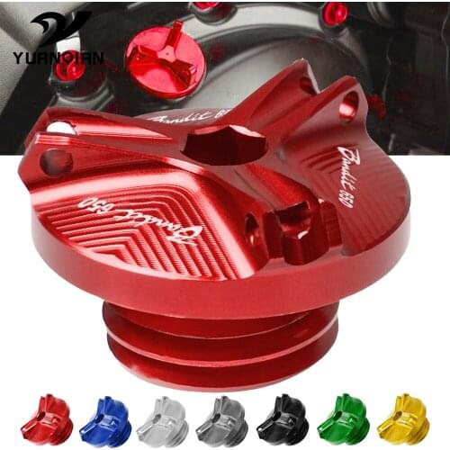 FOR SUZUKI BANDIT 650 2005-2016 2015 2014 2013 2012 2011 2010 Bandit650 Aluminum Motorcycle Engine Oil Tank Cap Oil Filler Cup