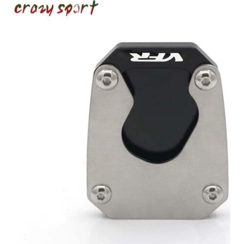 Side Kickstand Stand Extension Support Plate For HONDA VFR VFR800X 2013-2019 VFR1200X 2012-2017 800X Motorocyle