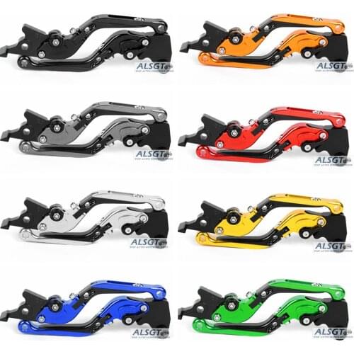 For Kawasaki ZX6R 636 2007 - 2020 2015 2014 2013 2012 2011 2010 2009 2008 Motorcycle Folding Extendable CNC Clutch Brake Levers