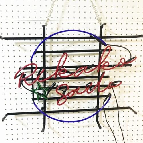 Home decoration wall decor led neon light neon sign light with back board