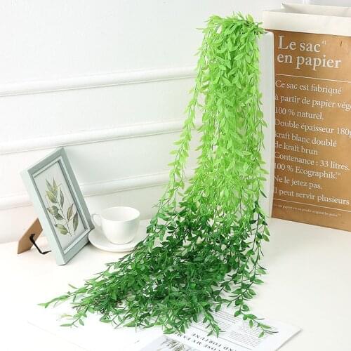 Artificial Fake Silk Flower Vine Garden Decoration Hanging Garland Plant Artificial Plants Home Garden Wedding Decor