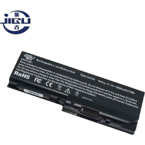 JIGU Special price 6600 MAH Laptop Battery For Toshiba Equium L350-10L L350D-11D P200 Series P200D-139 PA3536U-1BRS PA3537U-1BAS