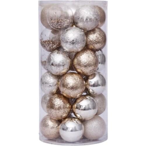 Quality 30Pcs Christmas Decorations for Tree Ball Palline Christmas Tree Pendant