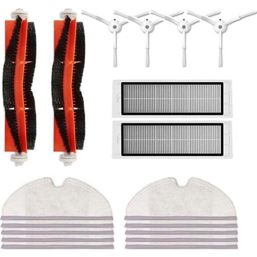 HOT!-18PCS Set For Dreame Bot T7pro/T6/P5/S5 Robotic Vacuum Cleaner Parts Kits Main Side Brush Filters Mop Rag