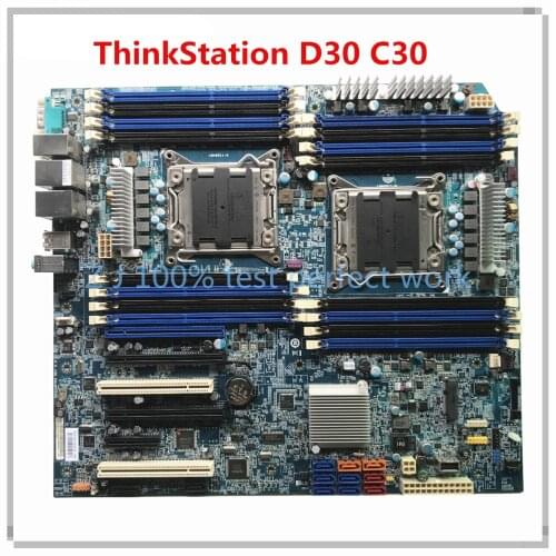 SZWXZY For Lenovo For ThinkStation D30 C30 Workstation Motherboard 03T6735 03T6731 03T6732 LGA2011 C602 ECC REG DDR3