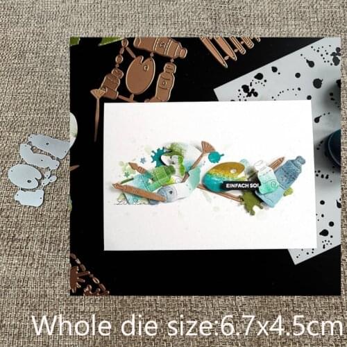 XLDesign Craft Metal Cutting Dies stencil mold Watercolor paints decoration scrapbook Album Paper Card Craft Embossing die cuts