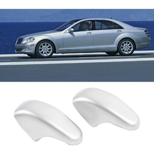 NEW-2Pcs Car Interior Window B Pillar Hook Cover Trim Decoration for Mercedes Benz S Class 2008-2013 Car Stickers