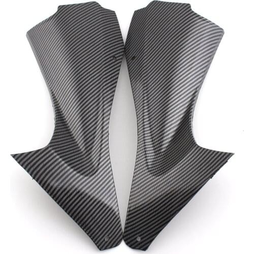 Pair Dash Air Tube Trim Cover Motorbike For Yamaha YZF R6 2006-2007 Fairing Upper Air Intake Tube Ram Cover Accessories