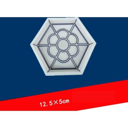 Plastic Brick Mold DIY Square Garden Path Concrete Plum Flower Shape Paving Propylene Pavement Walkway Garden Buildings Accessor