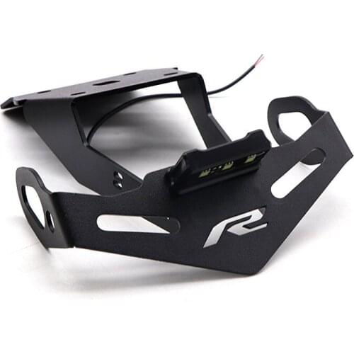 Suitable for Yamaha R15 V3 Motorcycle modification accessories Parts Short Tail with Light License Plate Frame Decoration
