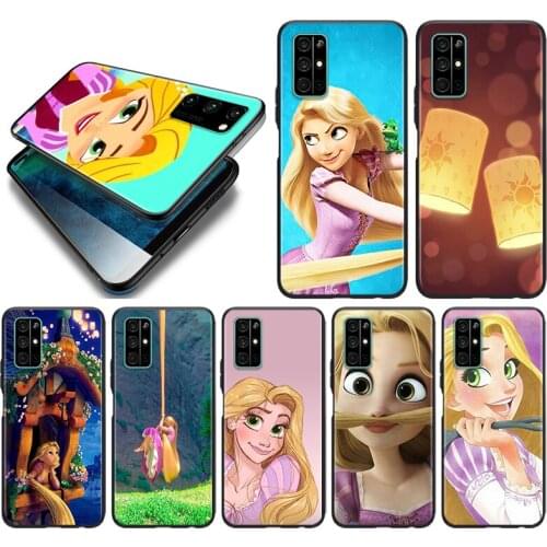 Silicone Cover Tangled Rapunzel For Honor 9 9S 9A 9C 9X 9N 9i V9 10 10i 10X X10 Lite Pro Shockproof Phone Case