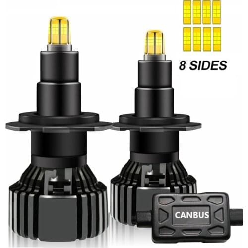 H7 LED H4 H11 33000LM 110W Headlight Bulb Canbus Car LED H8 HB4 HB3 9005 9006 D1S D2S D3S D4S H1 LED lamp Fog lights 6000K 12V