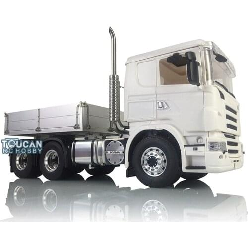 1/14 Hercules 802A Sca Cabin LESU 6*6 Metal Chassis RC Truck Tractor Car W/ Hopper Motor Servo THZH0598-SMT3