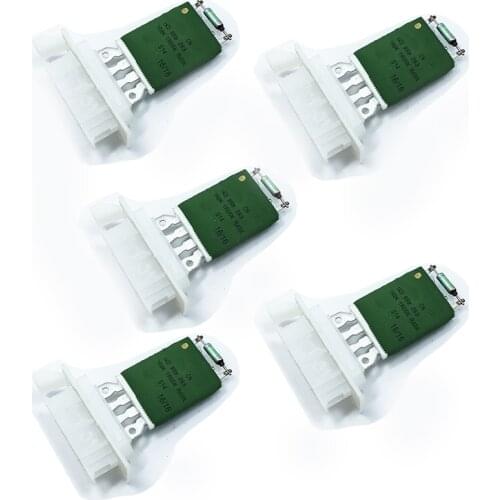 5pcs OEM Heater Fan Blower Motor Tandem Resistor Regulator For Jetta Golf MK5 MK6 Tiguan Scirocco 1K0 959 263 A 1K0959263A