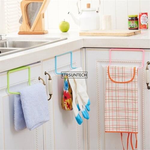 50pcs Towel Rack Hanging Holder Organizer Bathroom Kitchen Cabinet Cupboard Hanger kitchen Hanger