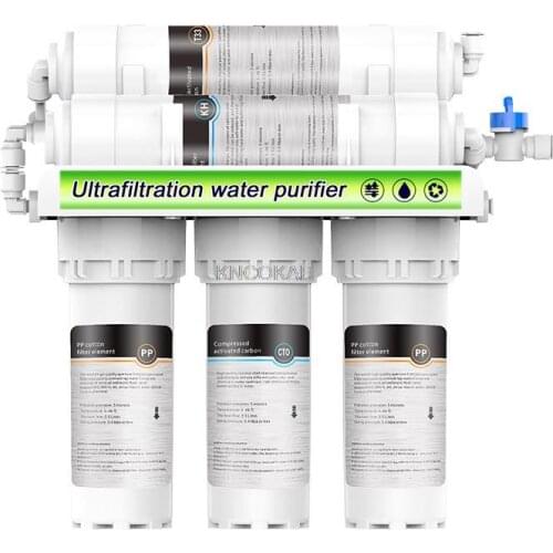 Household Kitchen Six Stage Ultrafiltration Water Purifier Rural Tap Water Filter 3 + 3 Mineral Water Purifier
