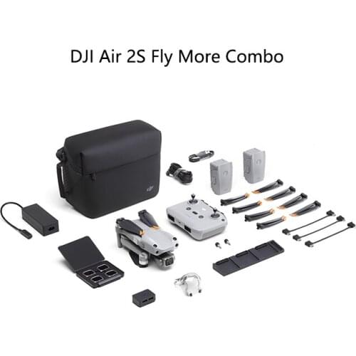 DJI Air 2S Fly More Combo With a 1-Inch CMOS Sensor Large 2.4μm Pixels 5.4K Video 1080p Image Feeds are Ultra-Smooth Up to 12 KM
